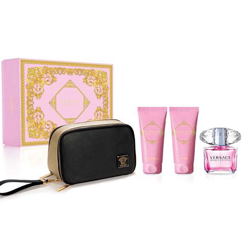 versace bright crystal set with backpack|versace bright crystal gift set.